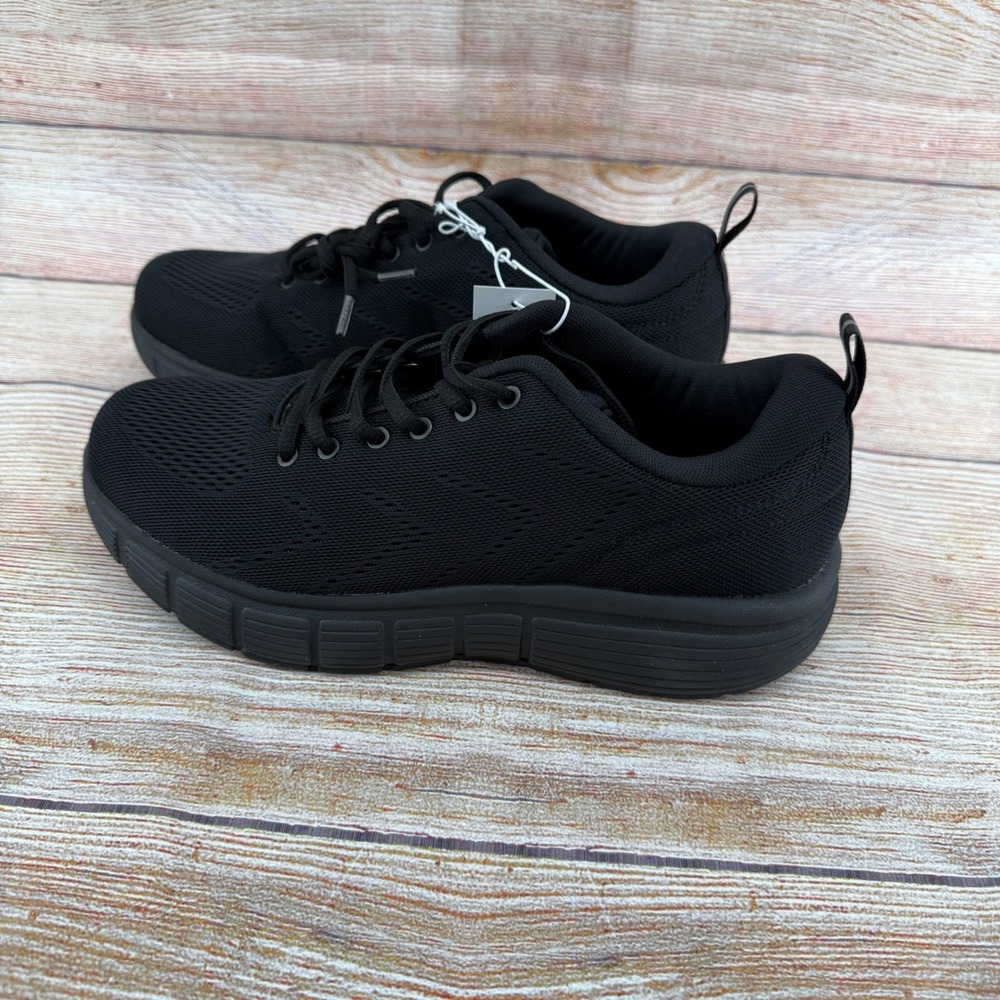 Kirkland Signature Comfort Walker Mens Black Mesh Athletic Sneakers 8.5 7778910 - Picture 2 of 7